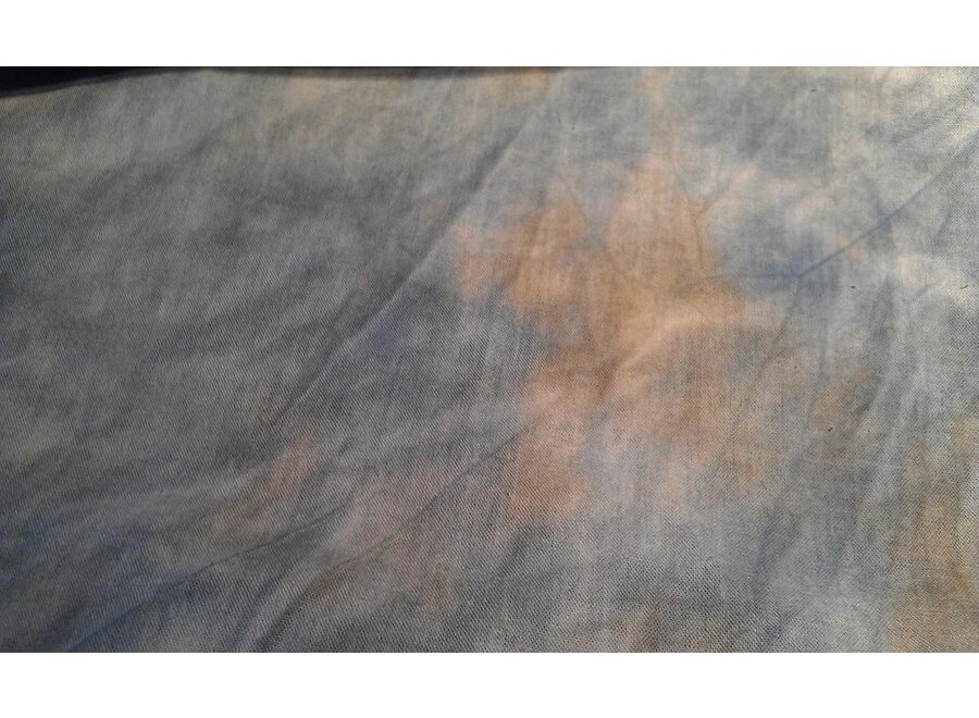 Kathay Opvouwbare achtergrond - Twistflex doek 1.45 x 2.00m. Blauw Creme Wit