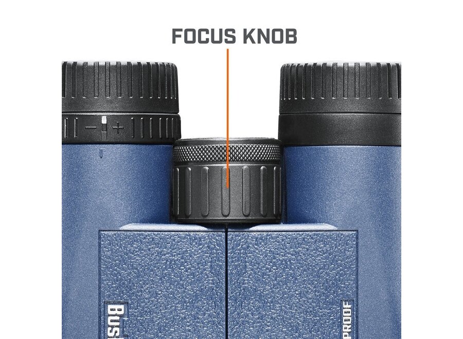 Bushnell H2O10x42 dark blue roof binoculars