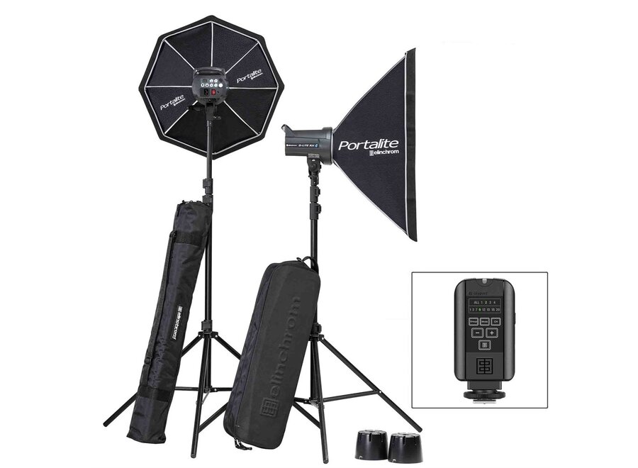 Elinchrom D-Lite RX 4/4 To Go Studioflash kit  5.0