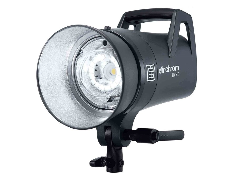 Elinchrom ELC 500 Studio Flash System + Reflector