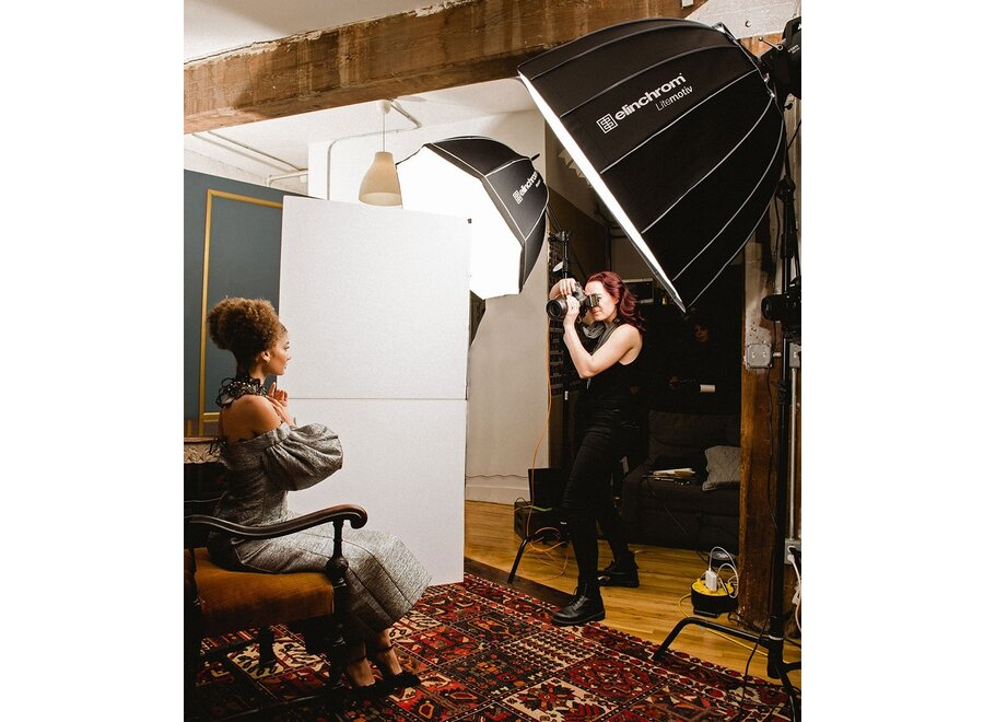 Elinchrom ELC 500 Flitslampen Dual Set + Koffer