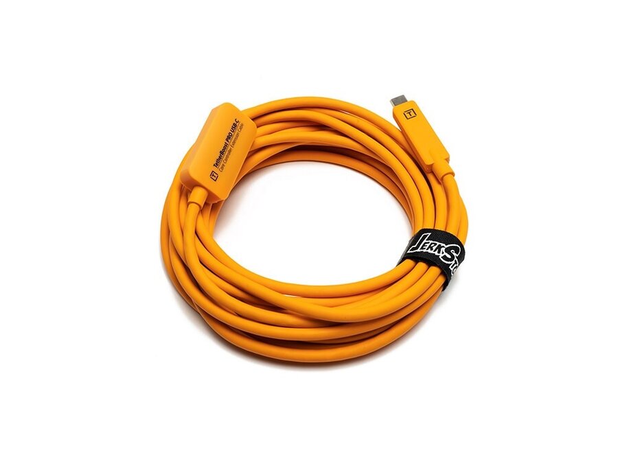 TetherBoost Pro USB-C Core Controller Extension Cable Orange