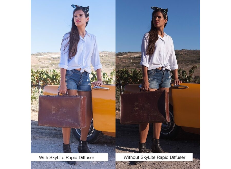 Manfrotto Skylite rapid fabric medium 110x200cm 1.25 stop diffuser