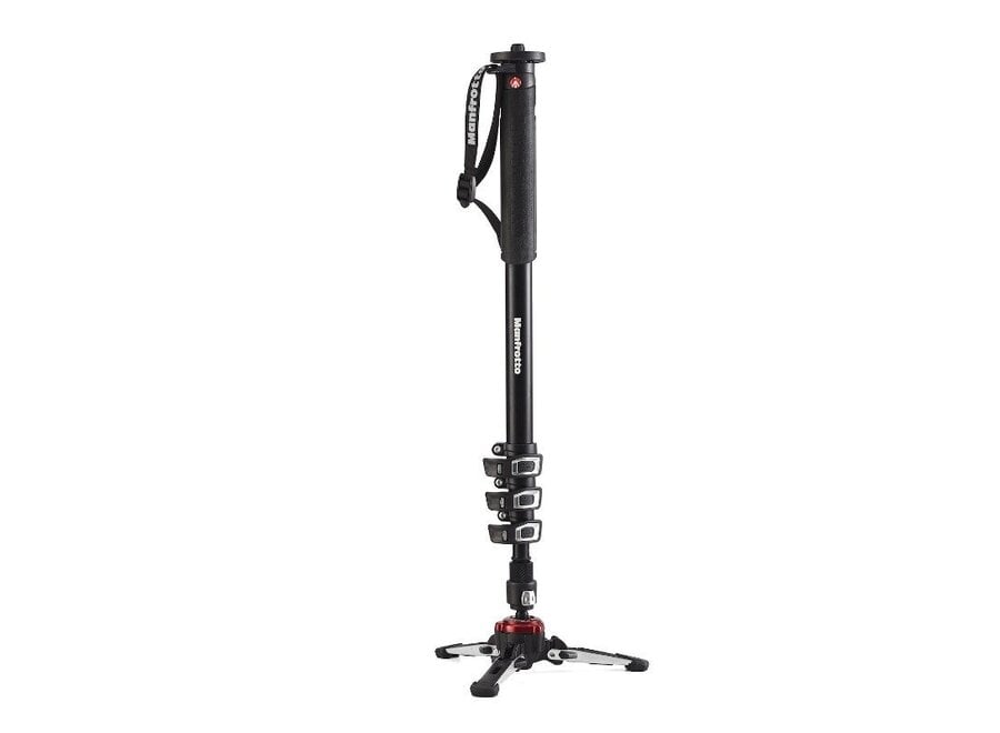 Manfrottro XPRO Video Monopod ALU 4 Sections