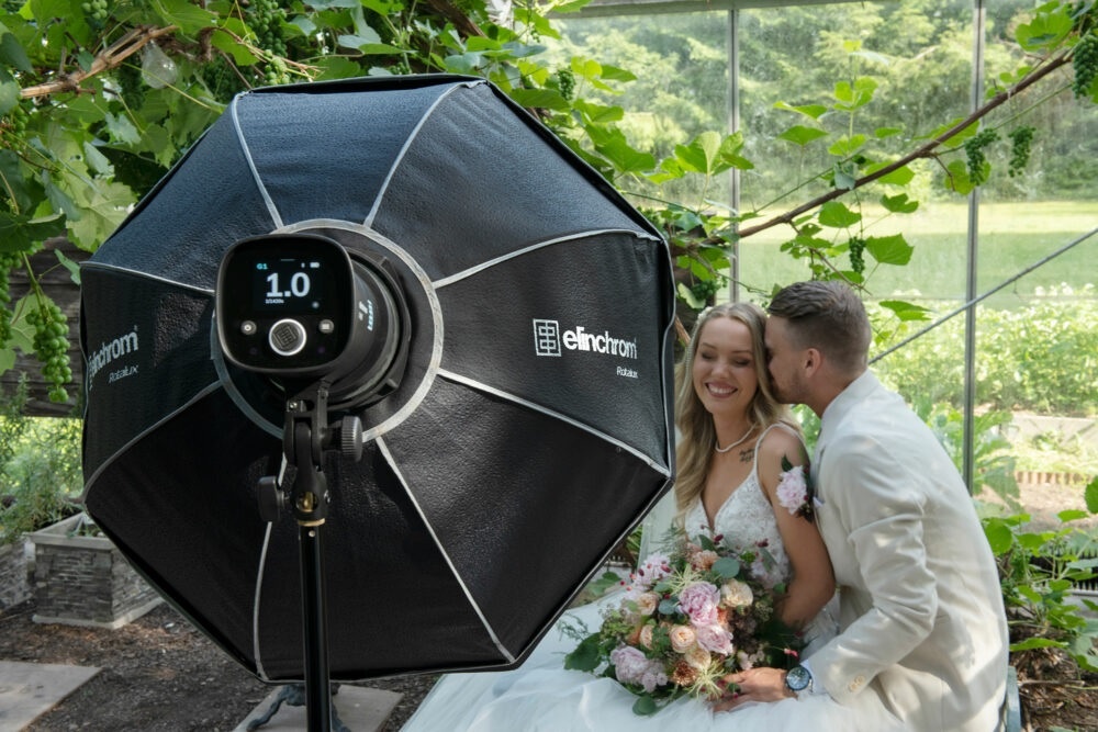 Combinatie van natuurlijk licht en de Elinchrom THREE off camera flitser