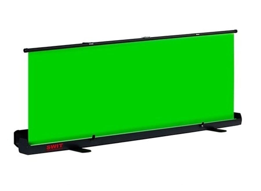 Portable Roll-Up Chroma Green Screen 2 x 2.10 m