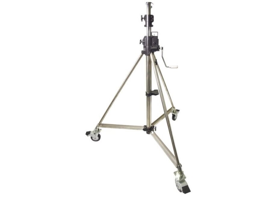 Kupo 484 Heavy Duty Wind-Up Tripod + Casters