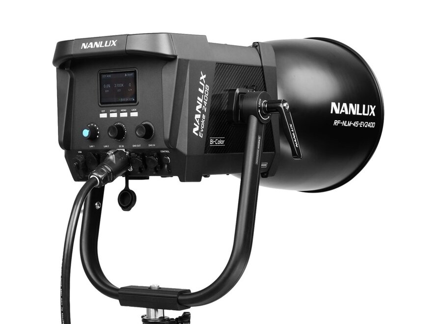 Nanlux Evoke 2400 Bi-Color Spot Light + 45° Reflector