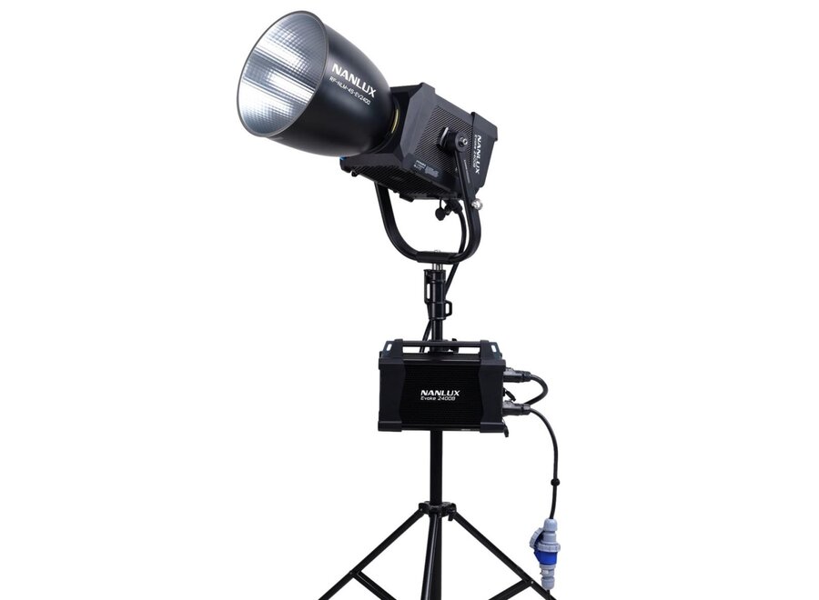 Nanlux Evoke 2400B Bi-Color LED Monolight + 45° Reflector