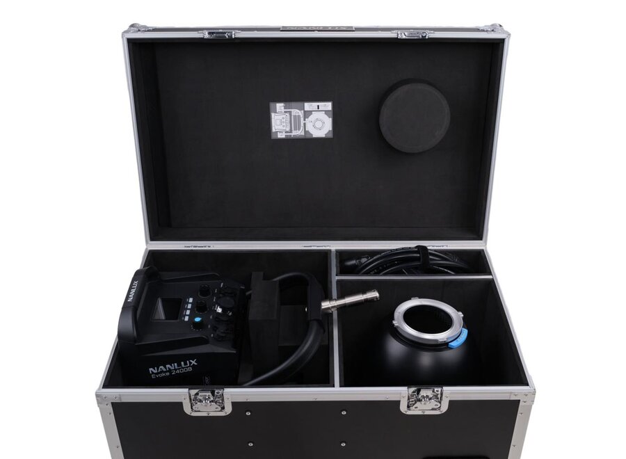 Flight Case voor Evoke 2400 + 45° Reflector