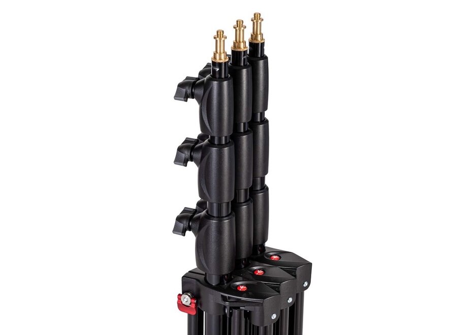 Manfrotto Compact Stand 1052BAC 3-Pack – Professionele Lampstatieven