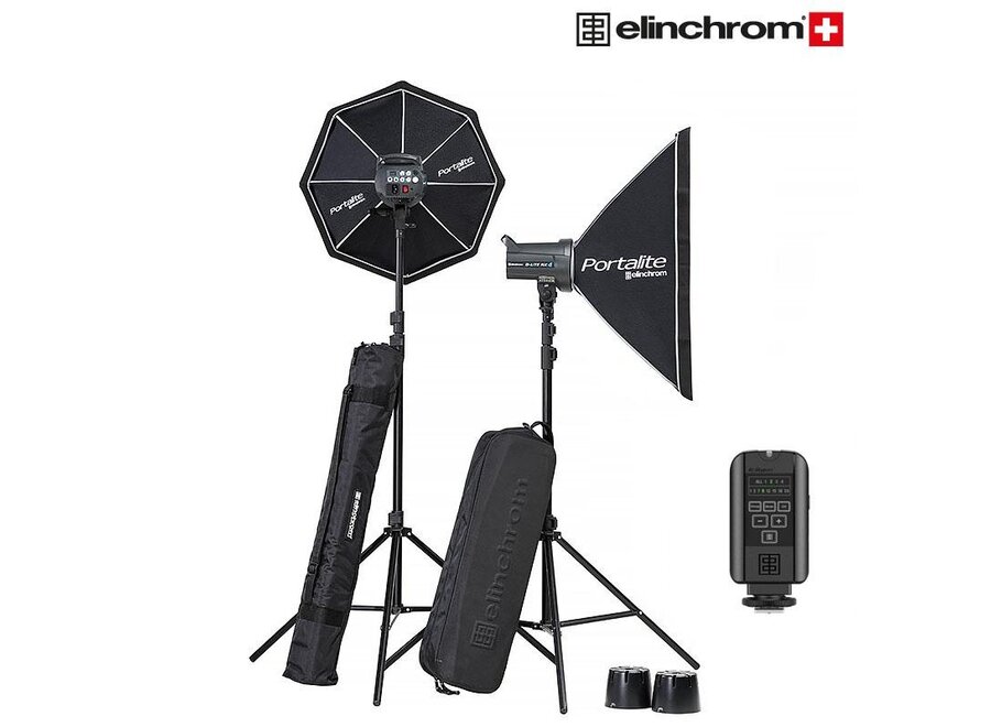 Elinchrom D-Lite RX 4/4 To Go Studioflash kit  5.0
