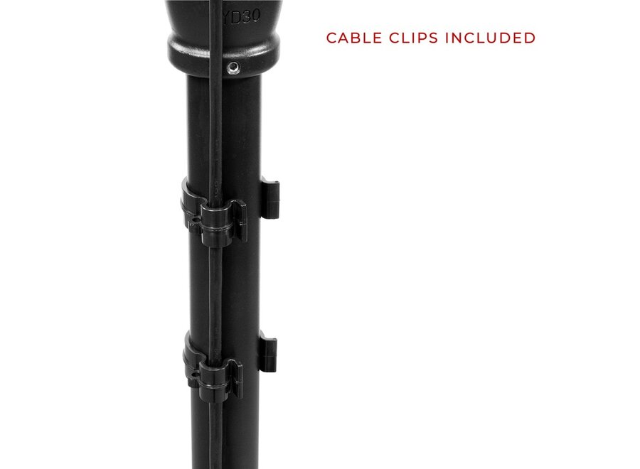 Montreal Combo Triple Riser Stand Black/Chrome