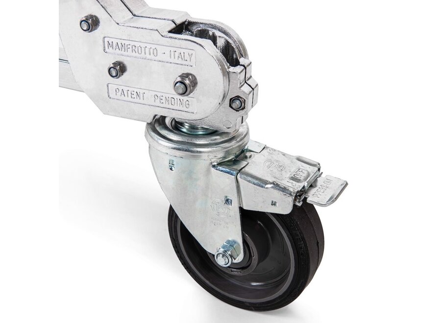 Avenger B150-1 Strato Safe Crank-Up Stand with Hard Wheels