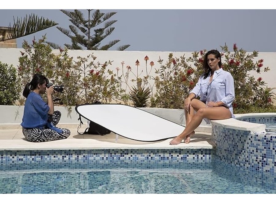 Manfrotto Collapsible panelite reflector 180x120cm silver/white