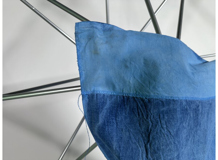 ADCH732 Handgeschilderd Achtergronddoek 1.5x1.8m Blauw Ballen