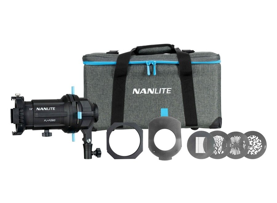 Nanlite Projection Attachment FM-Mount + 19° Lens