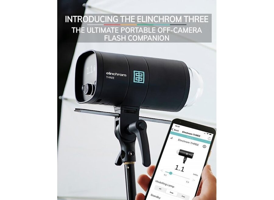 Elinchrom THREE Dual Off Camera Flash Kit  + Skyport Pro met 50% korting