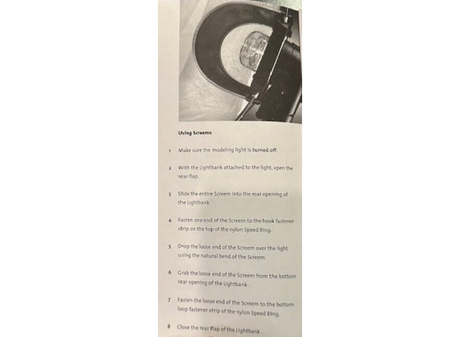 Chimera 3580 Screem Short Style – Light Density Control Set