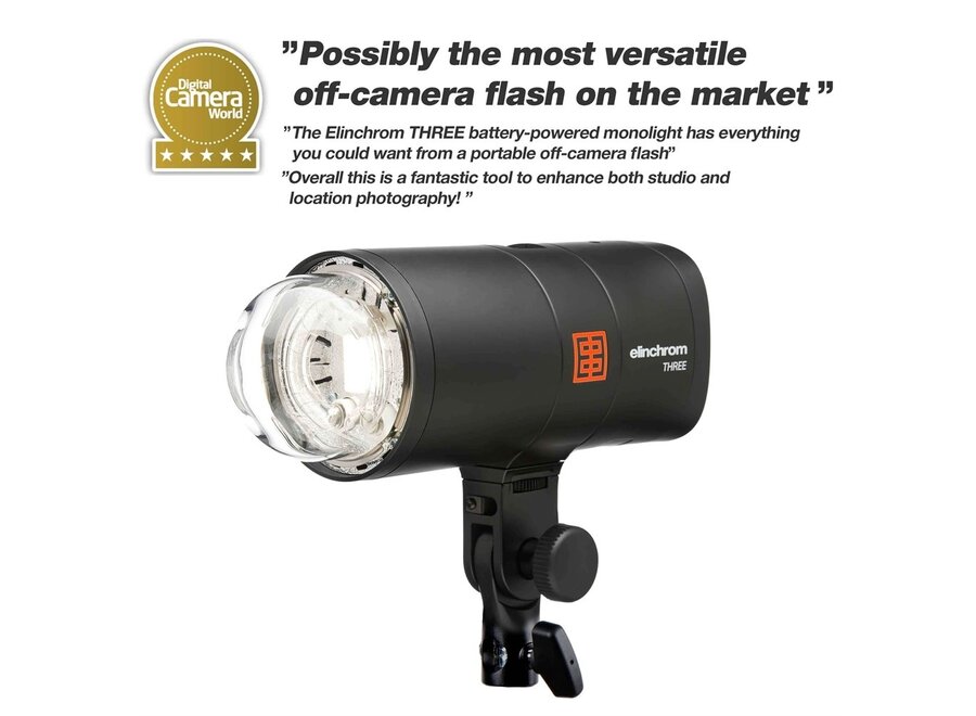 Elinchrom THREE Off Camera Flash Single Kit (no charger)