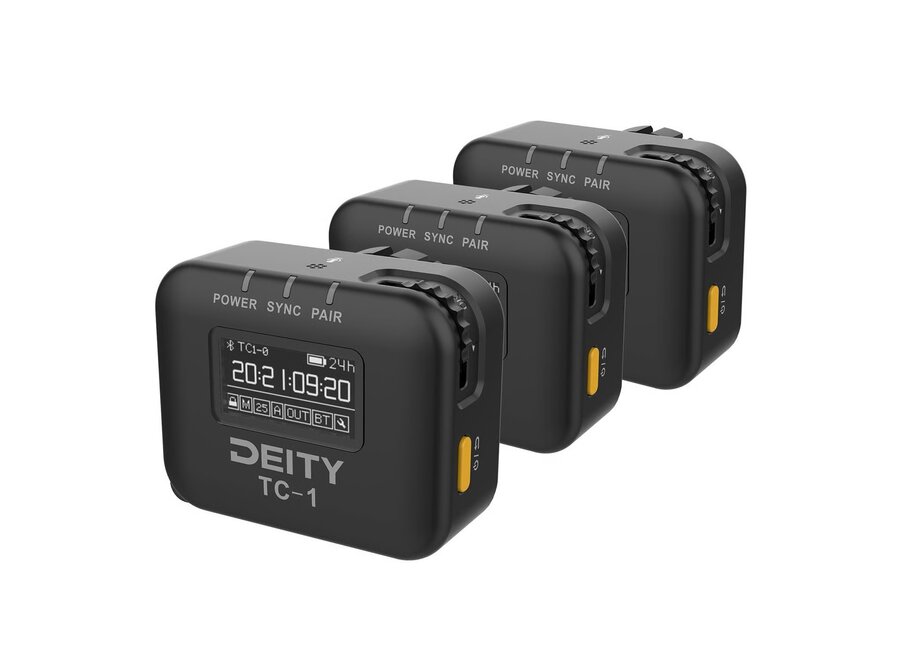 Deity TC-1 Timecode Device 3-Kit with cables