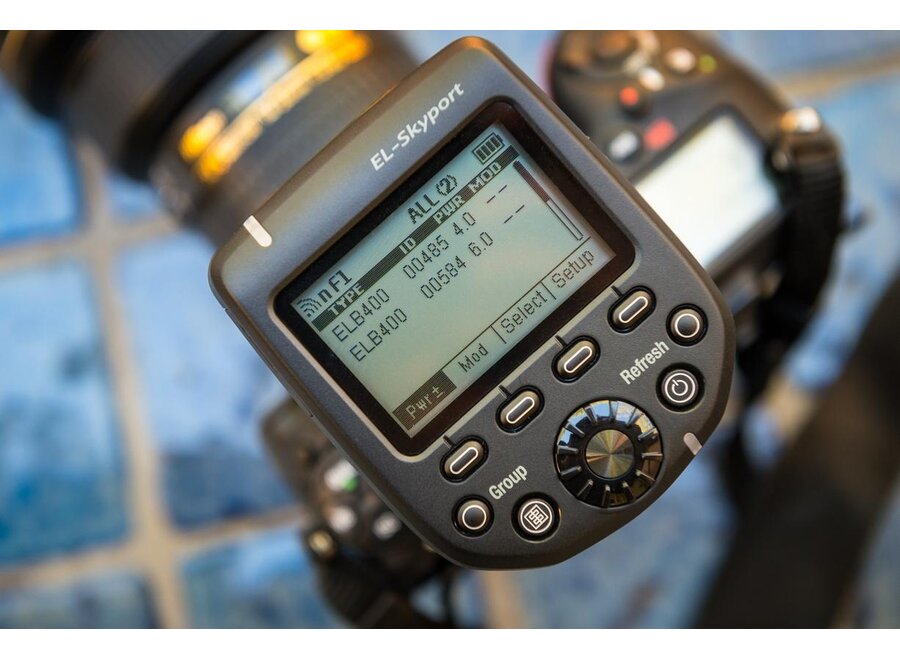 Occasion Elinchrom Skyport Transmitter PRO voor Nikon – TTL & HSS Flits Trigger