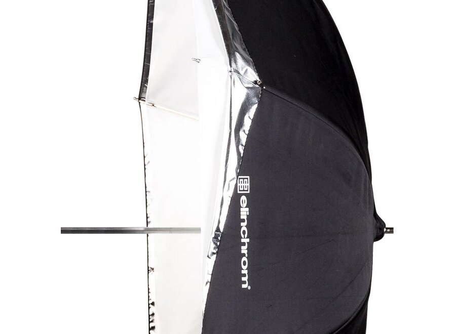 Occasion 2 in 1 Umbrella Shallow White/Translucent ø 85cm