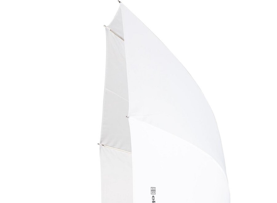 Occasion 2 in 1 Umbrella Shallow White/Translucent ø 85cm