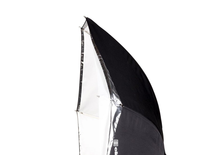 Occasion 2 in 1 Umbrella Shallow White/Translucent ø 85cm
