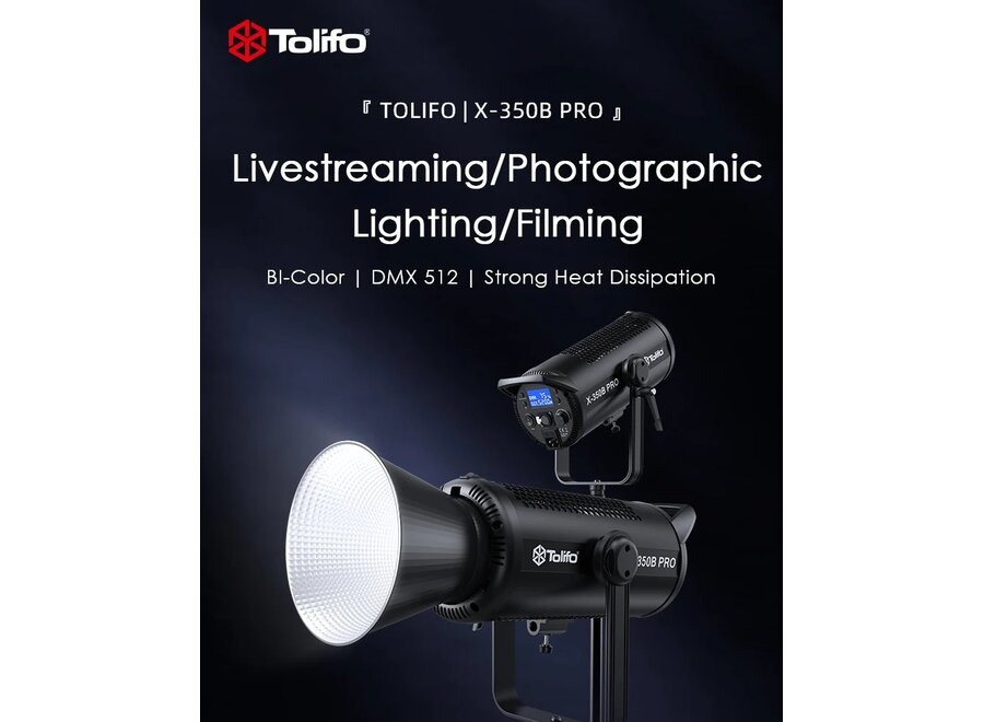 X-350B PRO Bi-Color LED Video Light