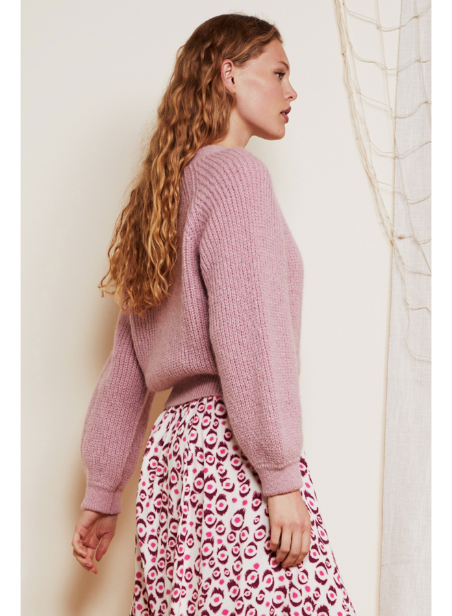 Starry Cardigan - Dusty Pink