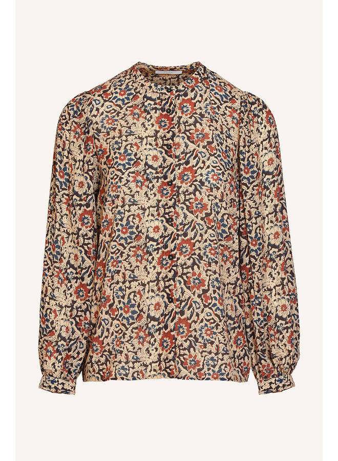 Rikki  flower blouse - flower