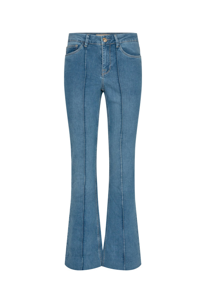 Alli Sea Flare Jeans - Light blue