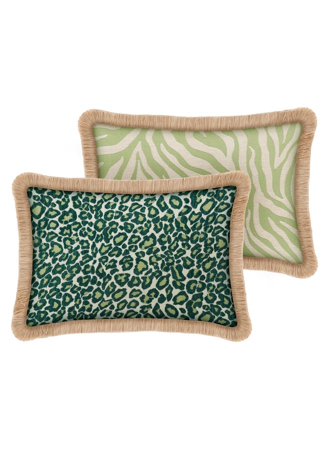 Cushion Maya Moss & Amina Moss 50 x 30 cm