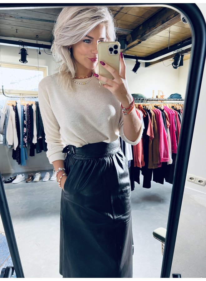 Solange Skirt - Dark Brown