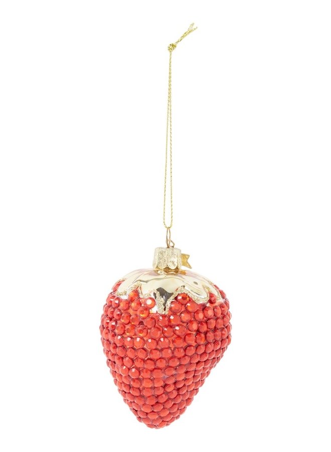 Vondels - Red strawberry with diamonds