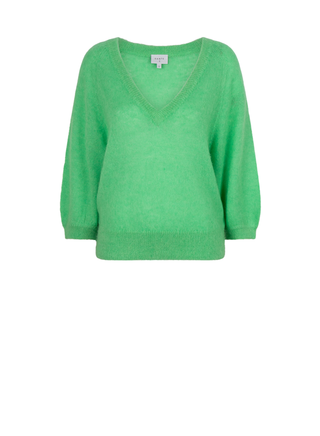D6Rhoda V-Neck Sweater - Spring green