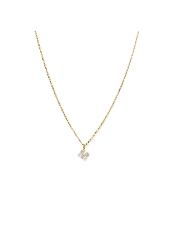 Ivy Rope Necklace - Verguld goud