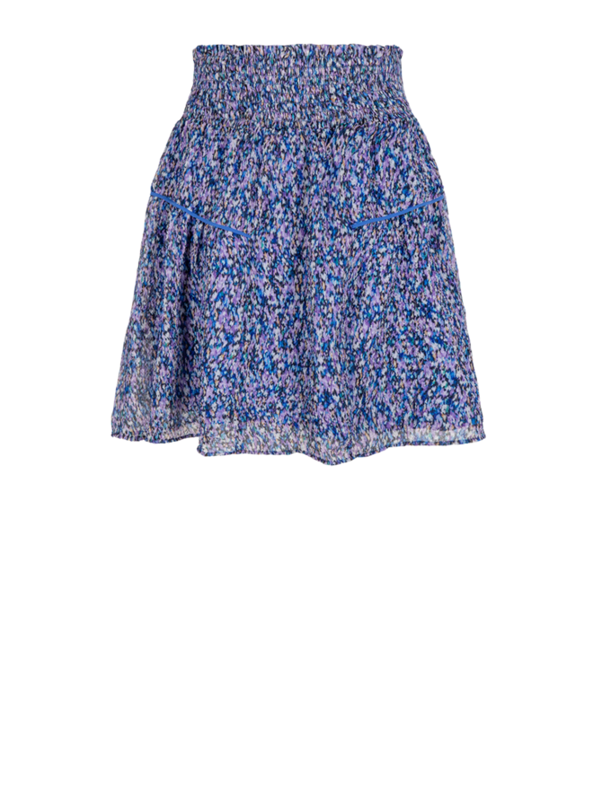 D6Lucky star mini print skirt - multicolour