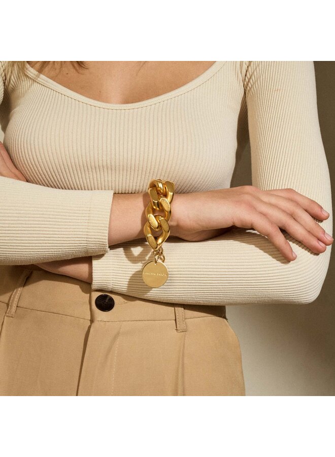 VB2011 Flat chain bracelet - Gold vintage