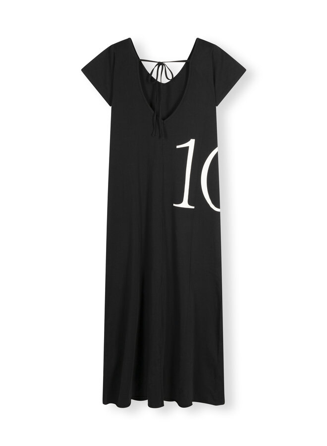 20-318-3203 Beach dress logo - black