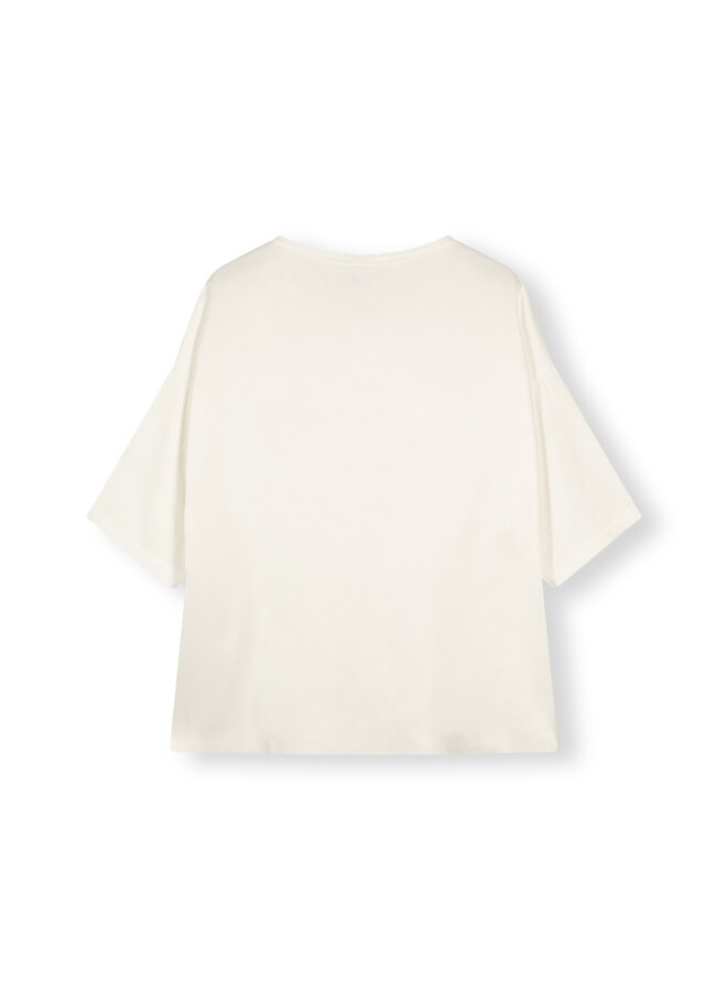 20-765-3203 Satin blouse - ecru