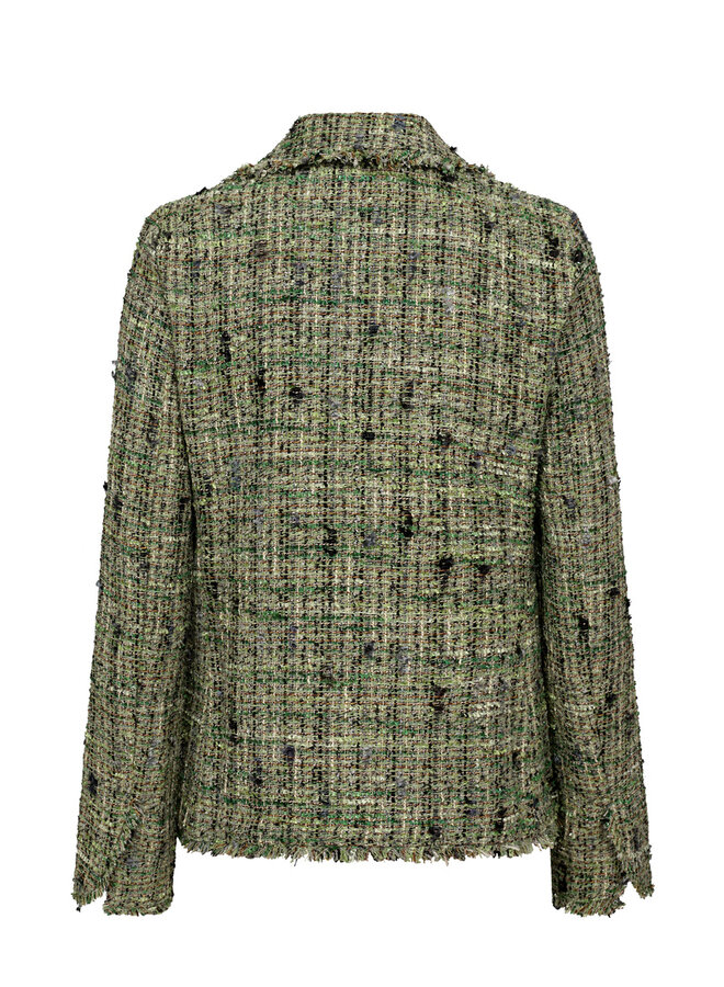 MMDorah Boucle Blazer - Zephyr Green