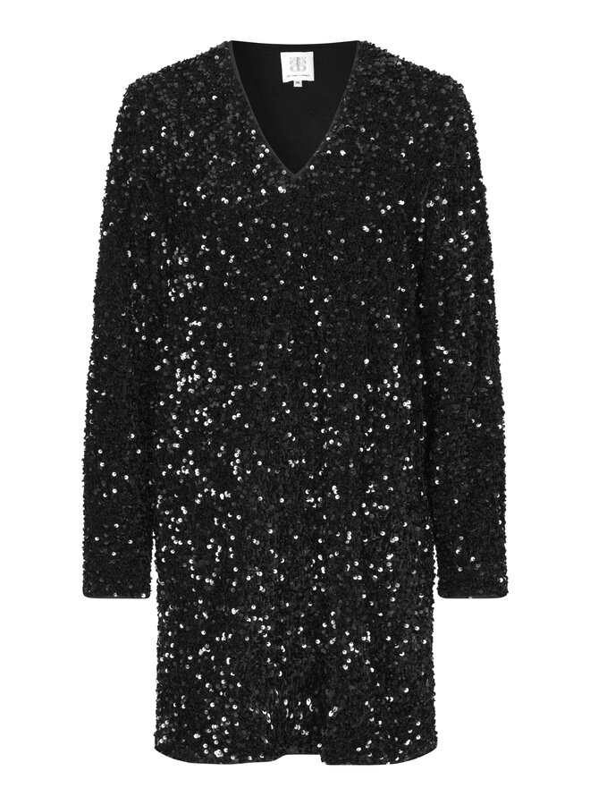 Shimmer Dress - Black