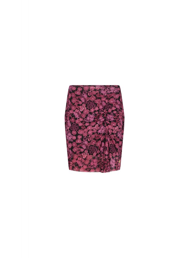 Jessy Skirt - Black/Jazzy Pink