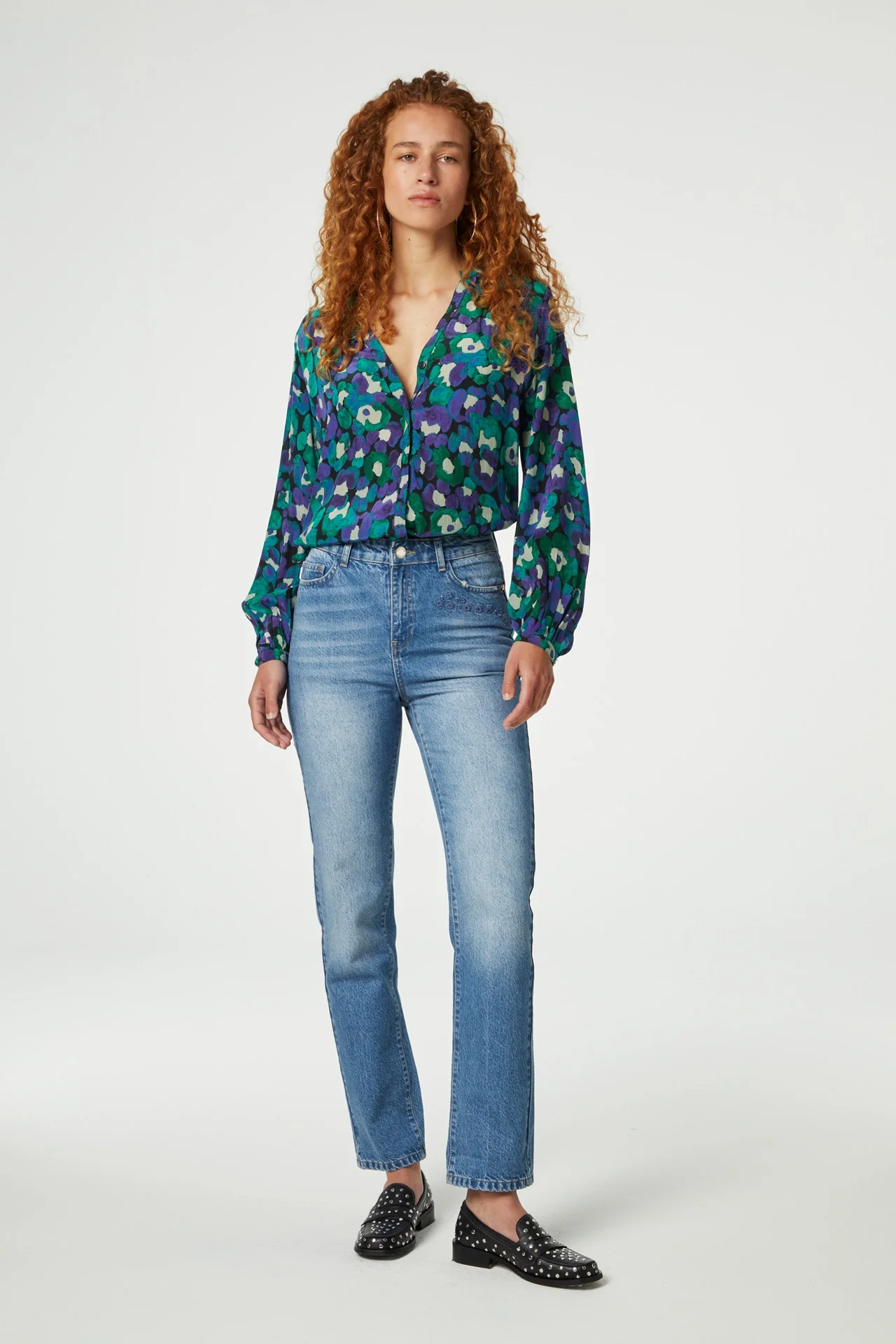 Lola Staight Medium Wash Uni RIXT.