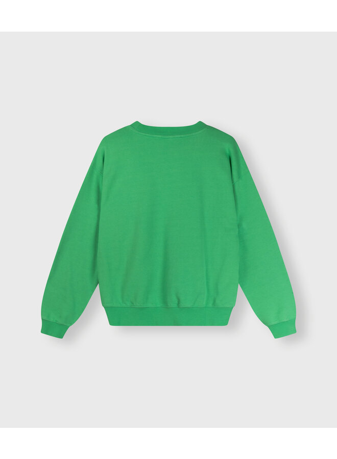 20-803-4201 Logo sweater - Apple green