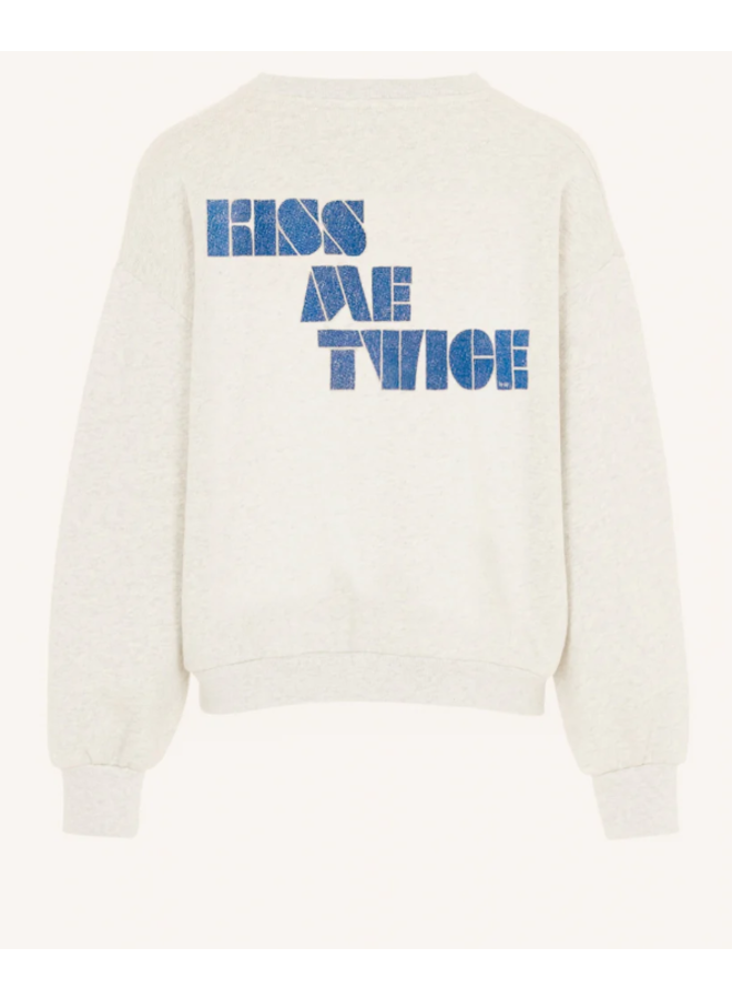 Bibi kiss sweater - Oyster melee