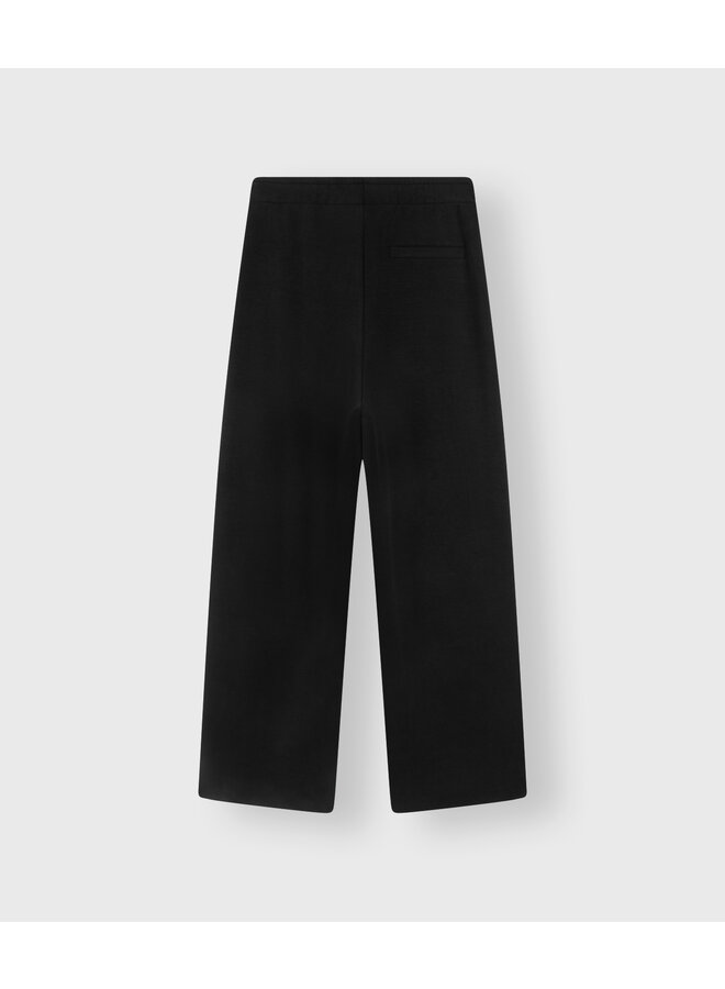 20-012-4201 Soft wide leg jogger - Black