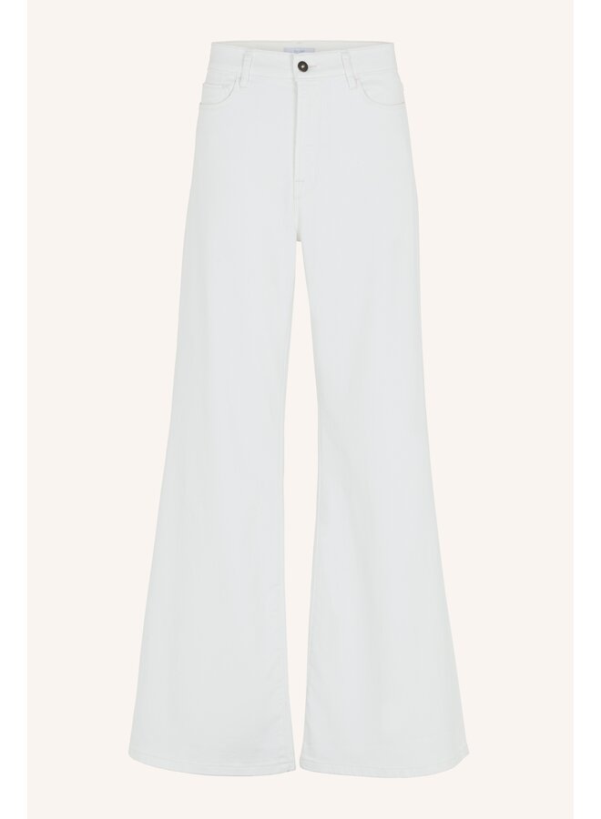 Femme organic twill pant - Off white